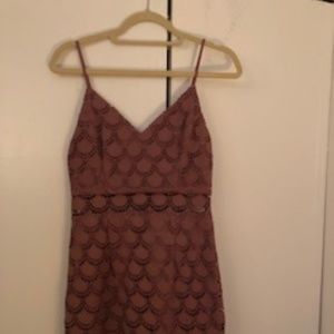 Aqua - Lace Midi Dress